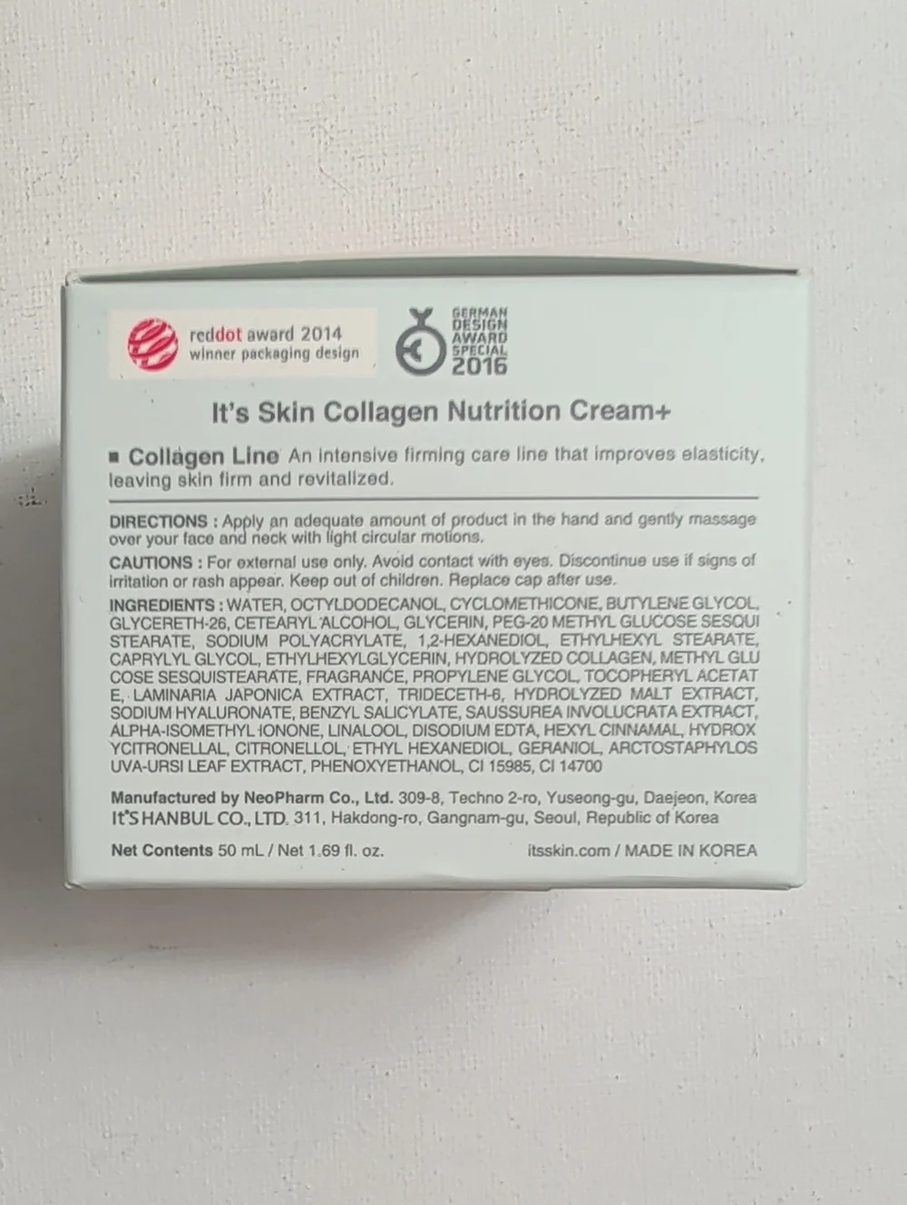 It's Skin Collagen Nutrition Cream + Firming Moisturizer
